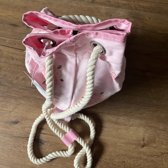 MY MELODY-RARE Imported (NWT) Pink Canvas Bucket Backpack main image 10